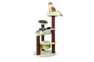 TRIXIE Trixie-43471 драпак д/кота"Arietta"145 с домики, места, лежанки для кошек